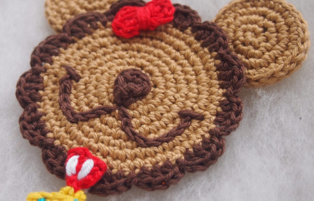 Cowardly Lion Mouse crochet pattern
