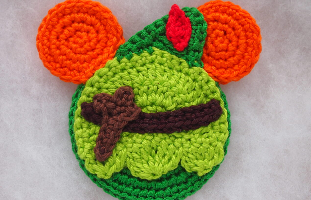 Peter Pan Mouse Free crochet pattern